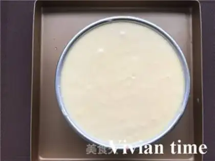 Make Brownie cheesecake step 7