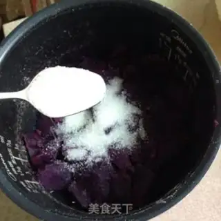 Make Potato peach bun step 1