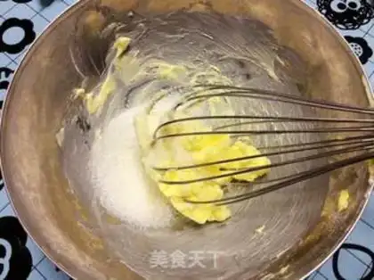 Make Blueberry marble cookies step 1