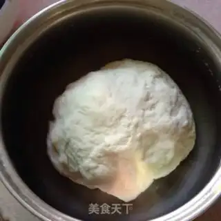 Make Potato peach bun step 4