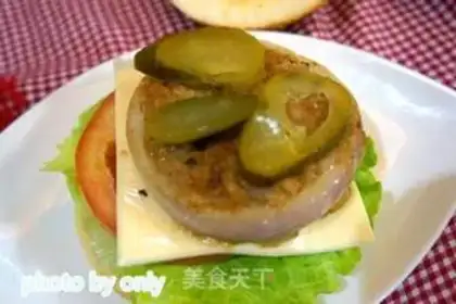 Make Pork burger step 5