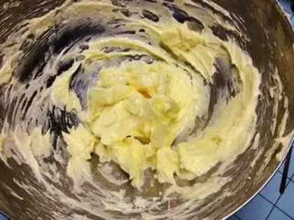 Make Blueberry marble cookies step 3