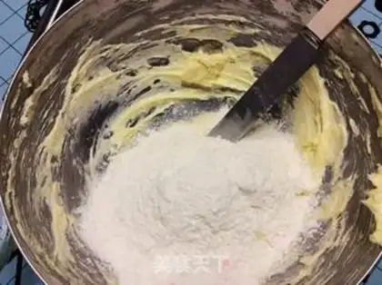 Make Blueberry marble cookies step 4