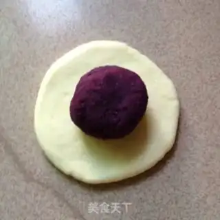 Make Potato peach bun step 6