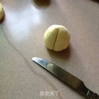 Make Potato peach bun step 9