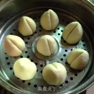 Make Potato peach bun step 10