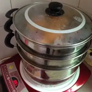 Make Potato peach bun step 11