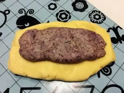 Make Blueberry marble cookies step 9