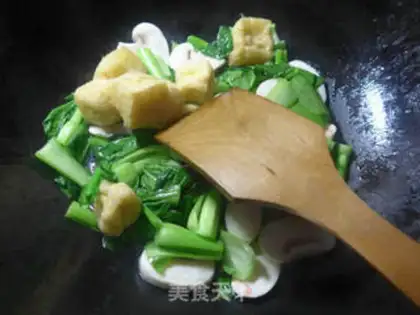 Make Tofu-curd mushrooms step 5