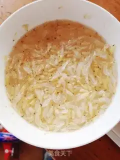 Make Cheese and shrimp step 0