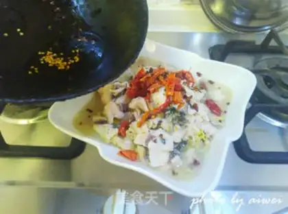 Make Boiled fish step 20