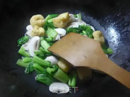 Make Tofu-curd mushrooms step 7