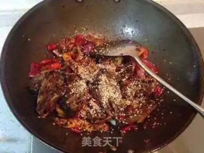 Make Spicy dry-pot rabbit head step 9
