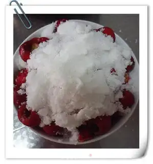 Make Crystal red nuts step 3