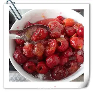 Make Crystal red nuts step 5