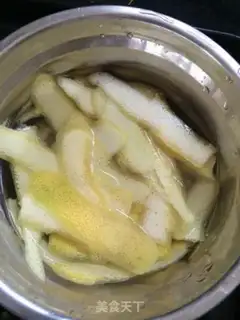 Make Honey tea step 1