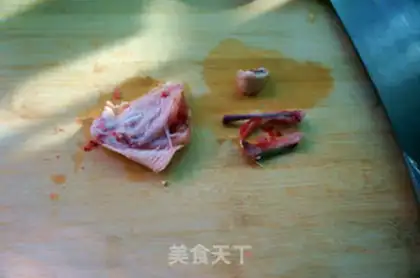 Make Chicken wing buns step 2