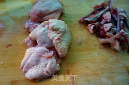 Make Chicken wing buns step 3