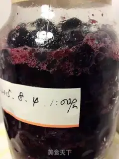 Make Grape blueberry mix step 2