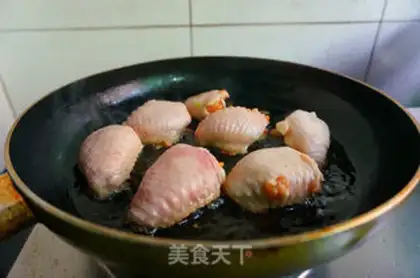 Make Chicken wing buns step 11