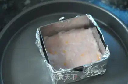 Make Double fish cake step 12