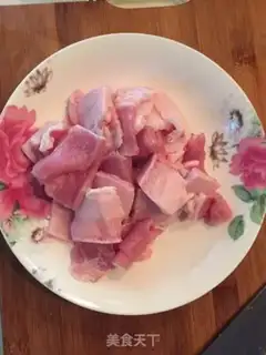 Make Old tofu meat step 1