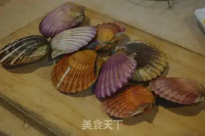 Make Garlic scallops step 0
