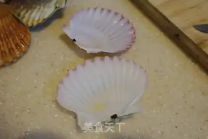 Make Garlic scallops step 3