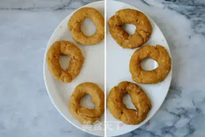 Make Chocolate doughnuts step 4