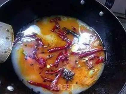Make Red oil pan step 7