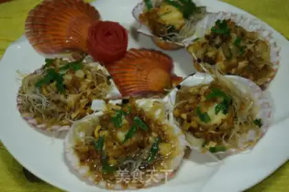 Make Garlic scallops step 14