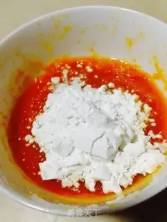 Make Pumpkin-free steam cake step 2