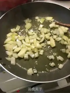 Make White sauce. Noodles step 4