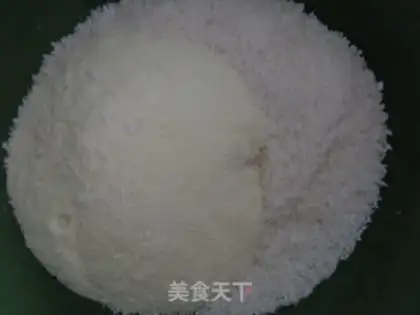 Make Chinese coconuts step 15