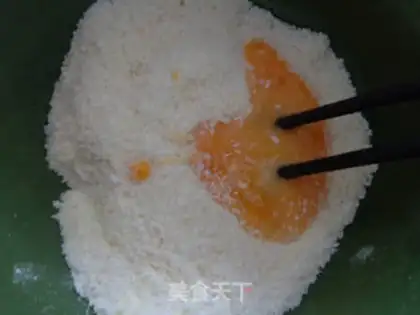 Make Chinese coconuts step 16