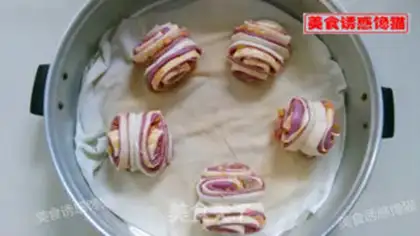 Make Double-coloured meatloaf step 10