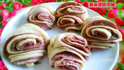 Make Double-coloured meatloaf step 11