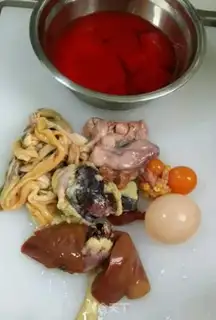 Make Pipper chicken step 1