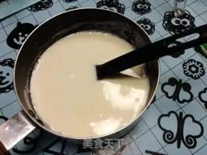 Make Blueberry macaroni mango pudding step 4
