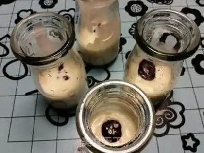 Make Blueberry macaroni mango pudding step 7
