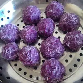 Make Purple cheese pearls step 8