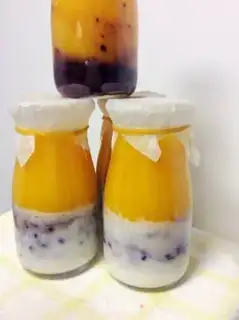 Make Blueberry macaroni mango pudding step 10