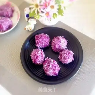 Make Purple cheese pearls step 9