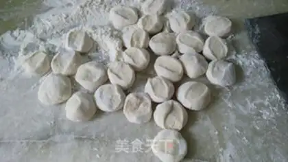 Make Porridge pork dumplings step 6