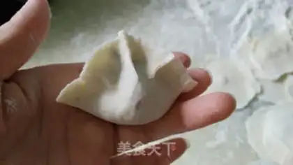 Make Porridge pork dumplings step 9