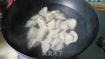 Make Porridge pork dumplings step 11