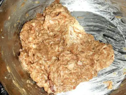 Make Dried fried balls step 2