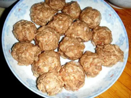 Make Dried fried balls step 3
