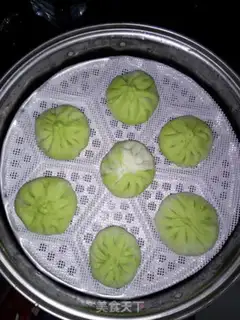 Make Spinach bag step 1