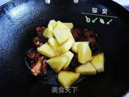 Make Coke pineapple steak step 5